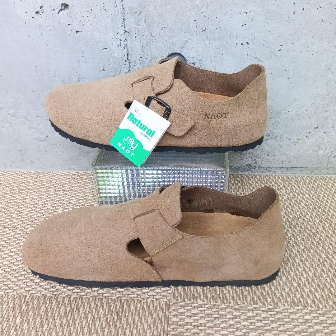 【物を減らそぉー★】 未使用・キズ有 NAOT サボサンダルスエード 41