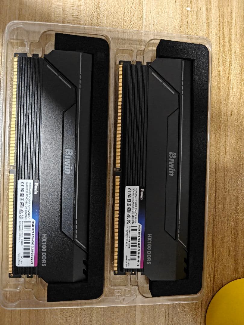 メモリー BIWIN HX100 32GB (2x16GB) DDR5 6000MHz