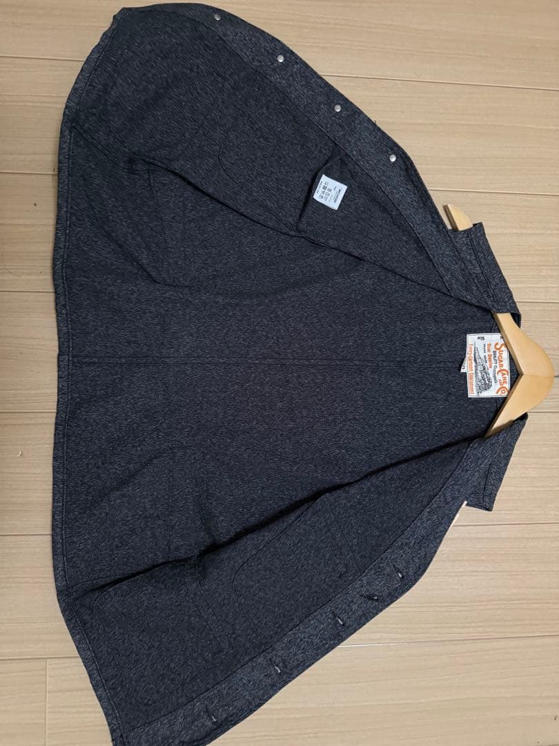 SUGAR CANE シュガーケーン◆ブラックコバート ワークベスト◆美品