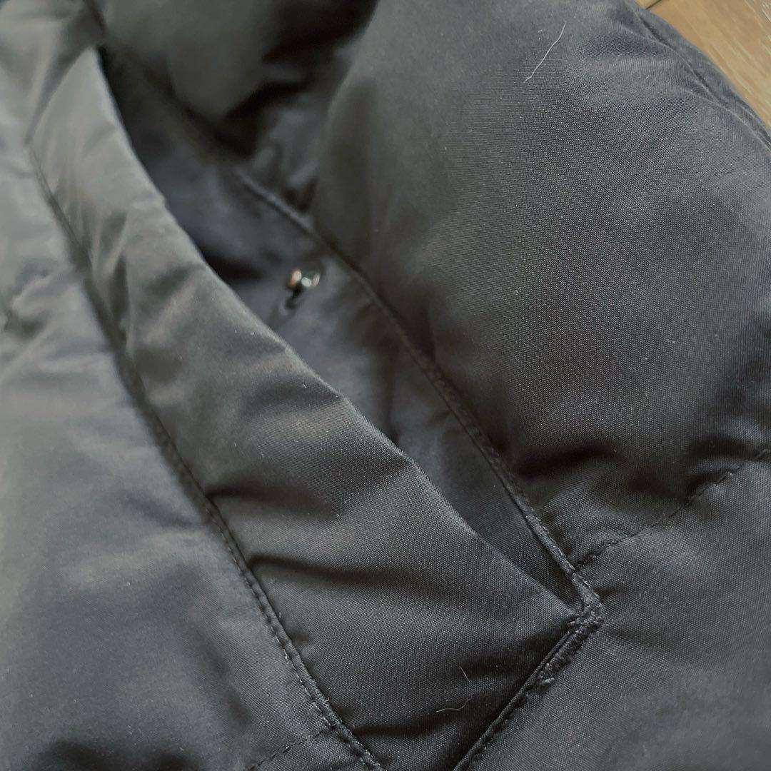 Lノースフェイス黒ブラックボンバーダウンジャケット