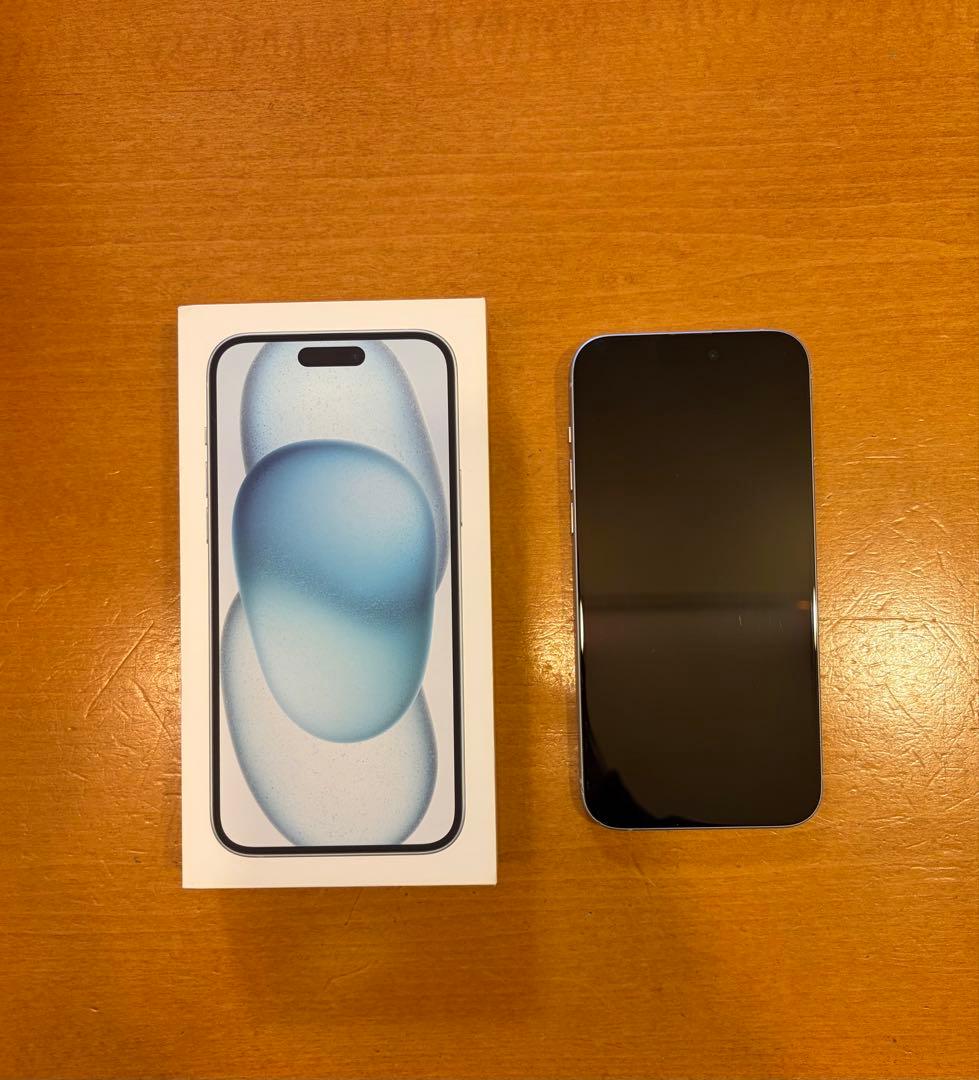 iPhone 15 plus ブルー 本体256GB SIMフリー
