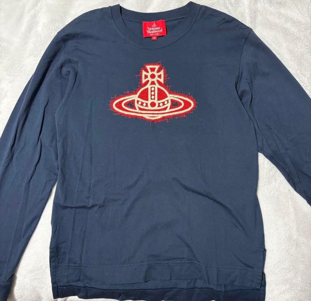 Vivienne Westwood ヴィヴィアンウエストウッド ロンT 刺繍