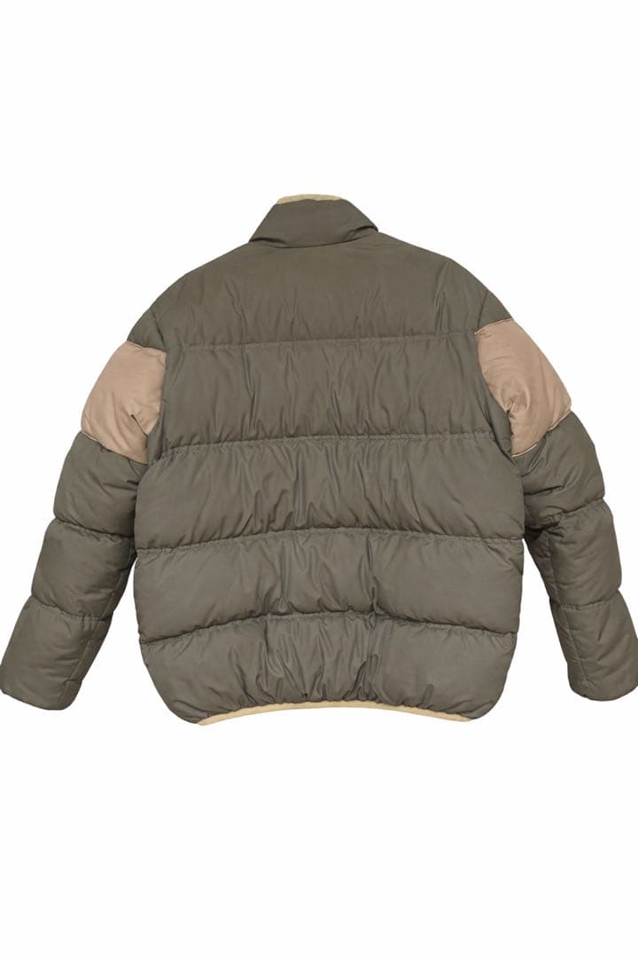 (1月末まで出品 )NIKE リバーシブルダウンジャケット カーキ/ベージュ L