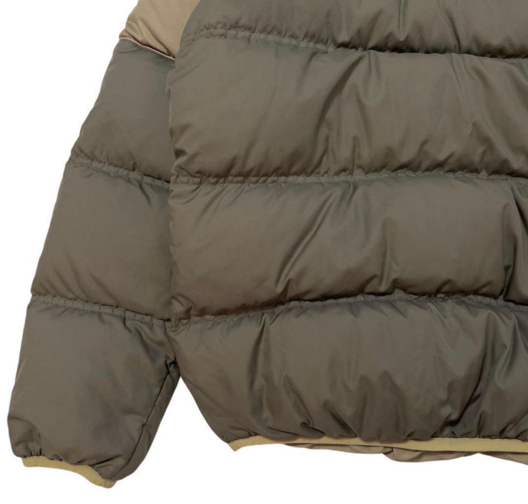 (1月末まで出品 )NIKE リバーシブルダウンジャケット カーキ/ベージュ L