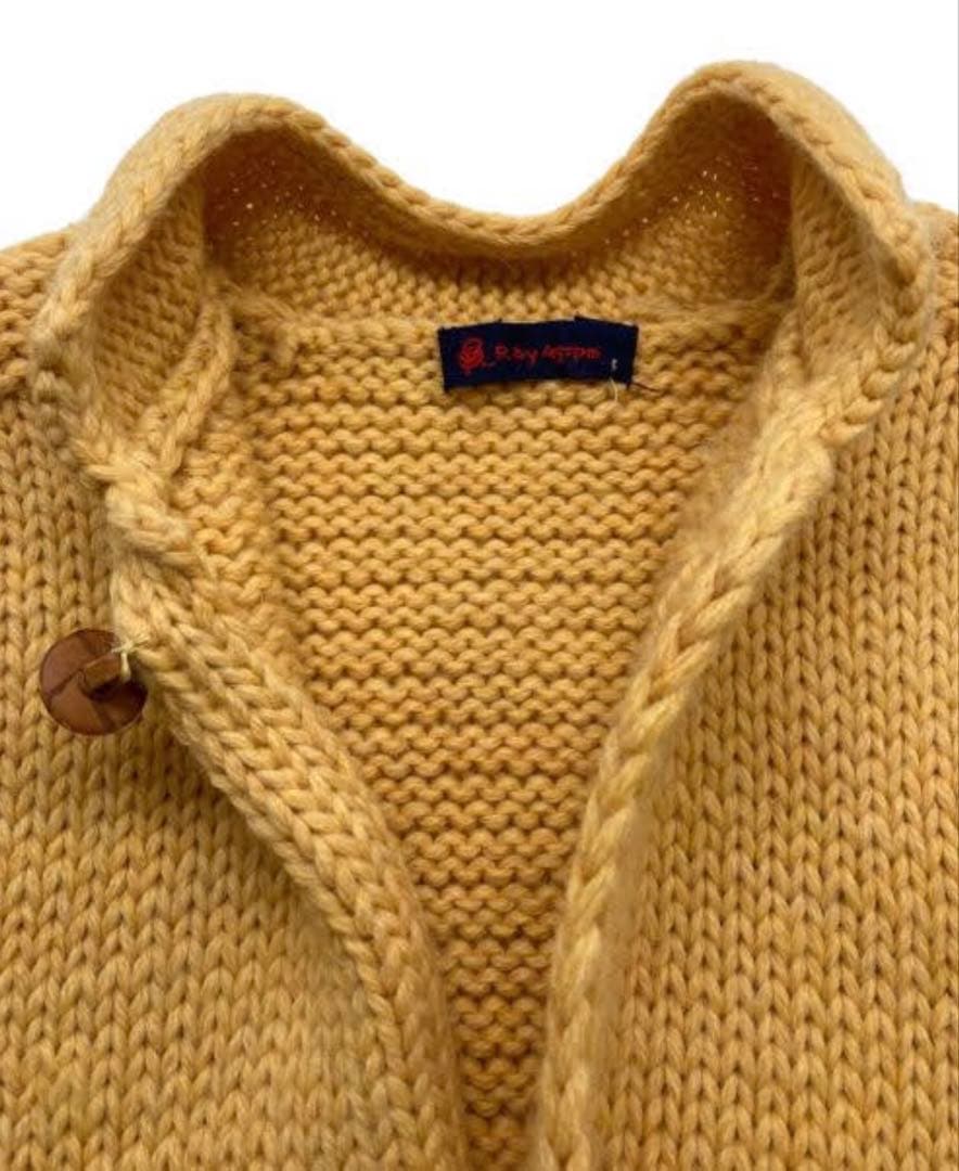 45R R by 45rpm カーディガン　ウール　ローゲージ　大きめサイズ