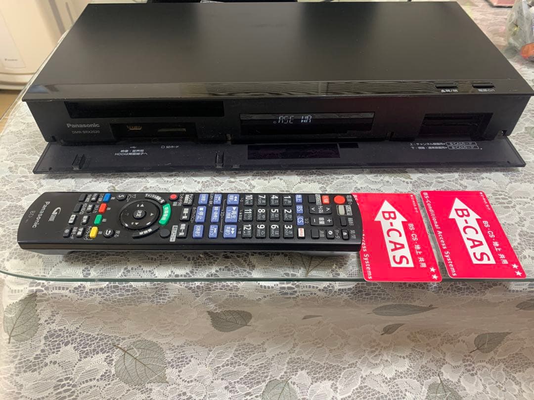 Panasonic DMR-BRX2020 ブルーレイレコーダー（ジャンク品）