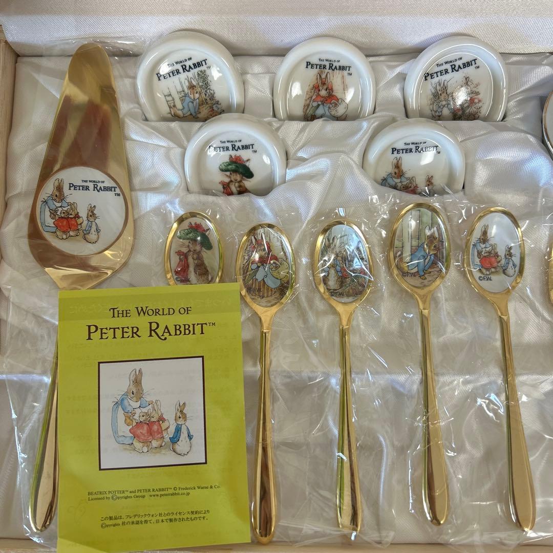ピーターラビット カトラリーセット