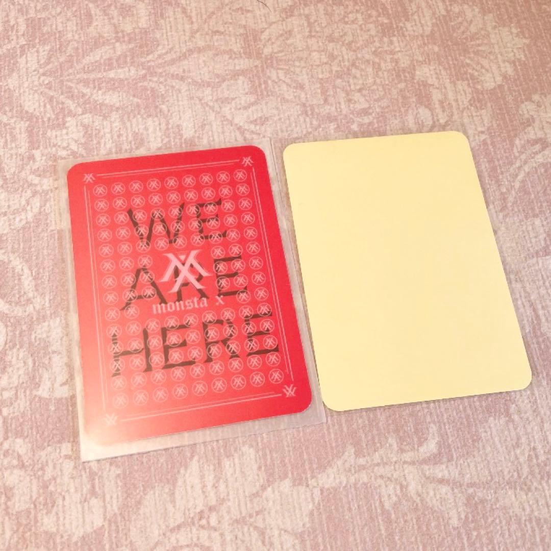 WONHO＊WE ARE HERE＊ウォノ　サノク トレカ・ステッカー （Ｂ）