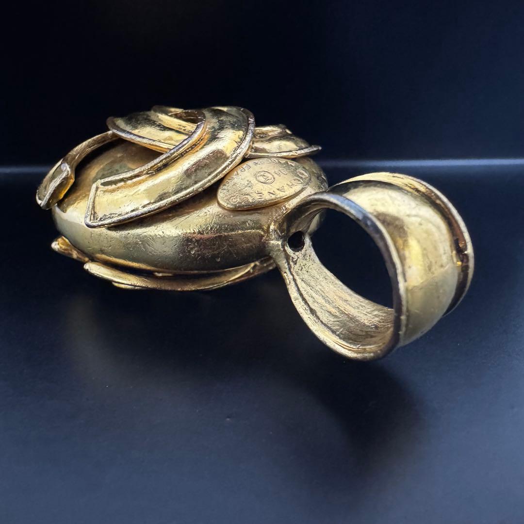 CHANEL シャネル 【3715D】 ネックレス トップ ココマーク ゴールド