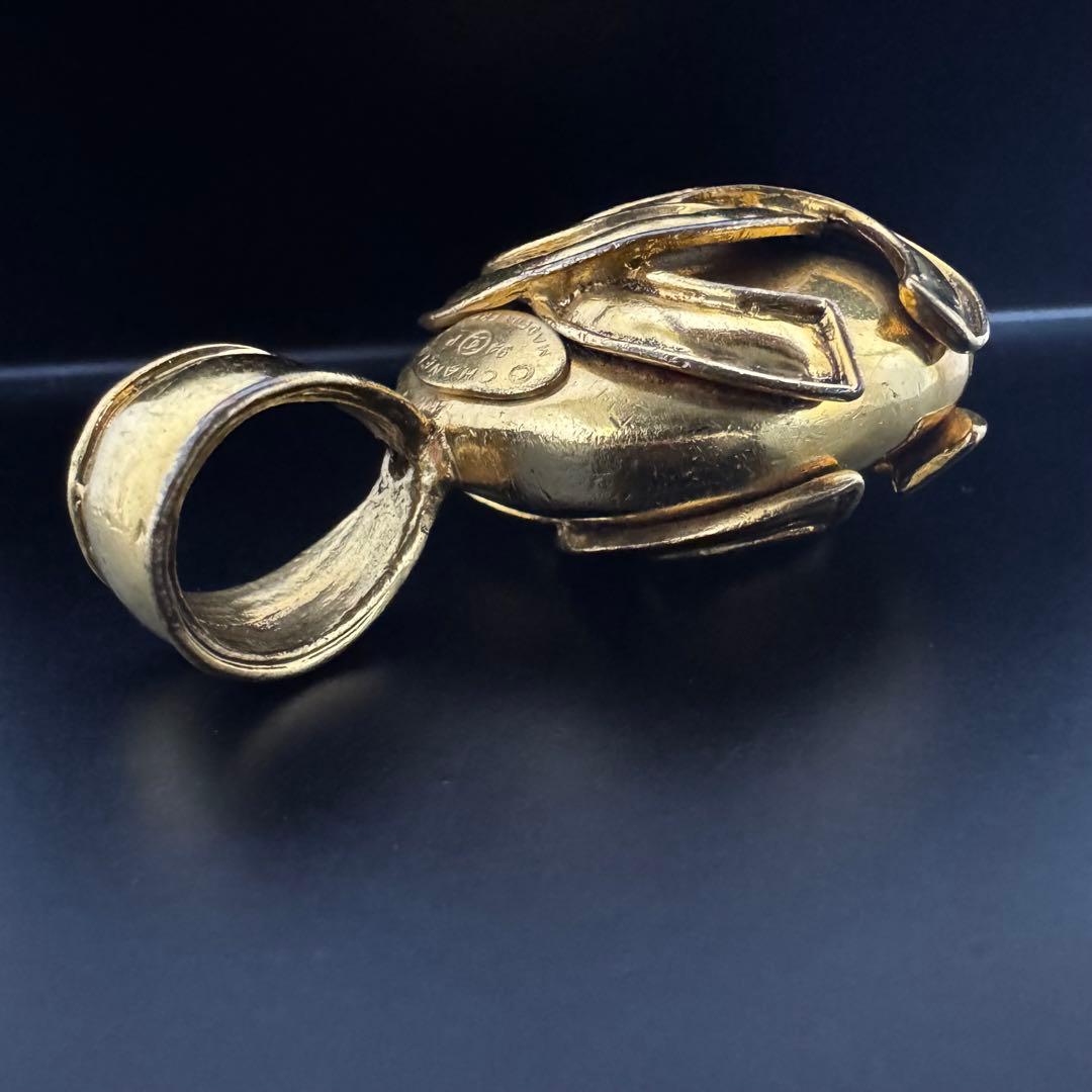 CHANEL シャネル 【3715D】 ネックレス トップ ココマーク ゴールド