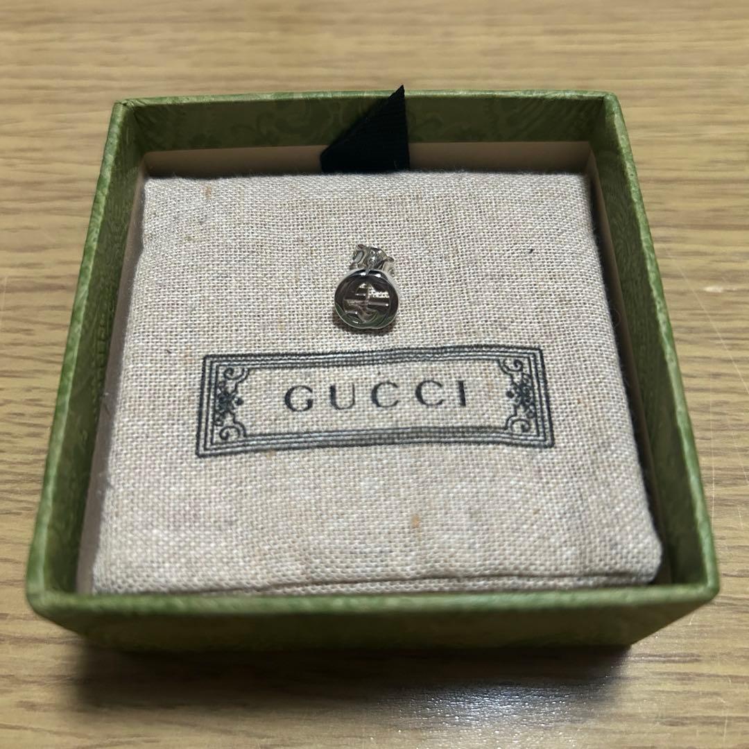 GUCCI インターロッキングピアス　片耳