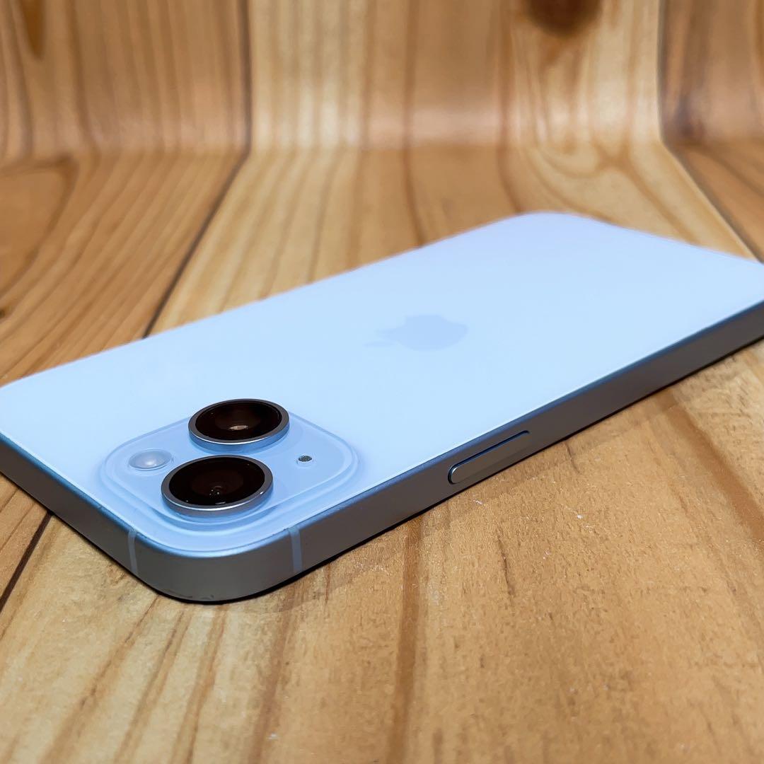 SIMフリー 本体 iPhone 15 128 GB 143 ブルー 電池新品