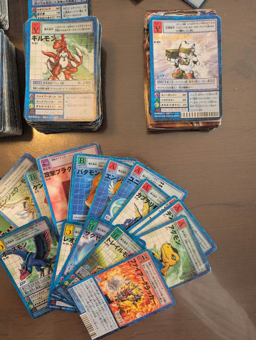 旧デジモンカード 約345枚まとめ売り キラ約25枚 オメガモン箔押し