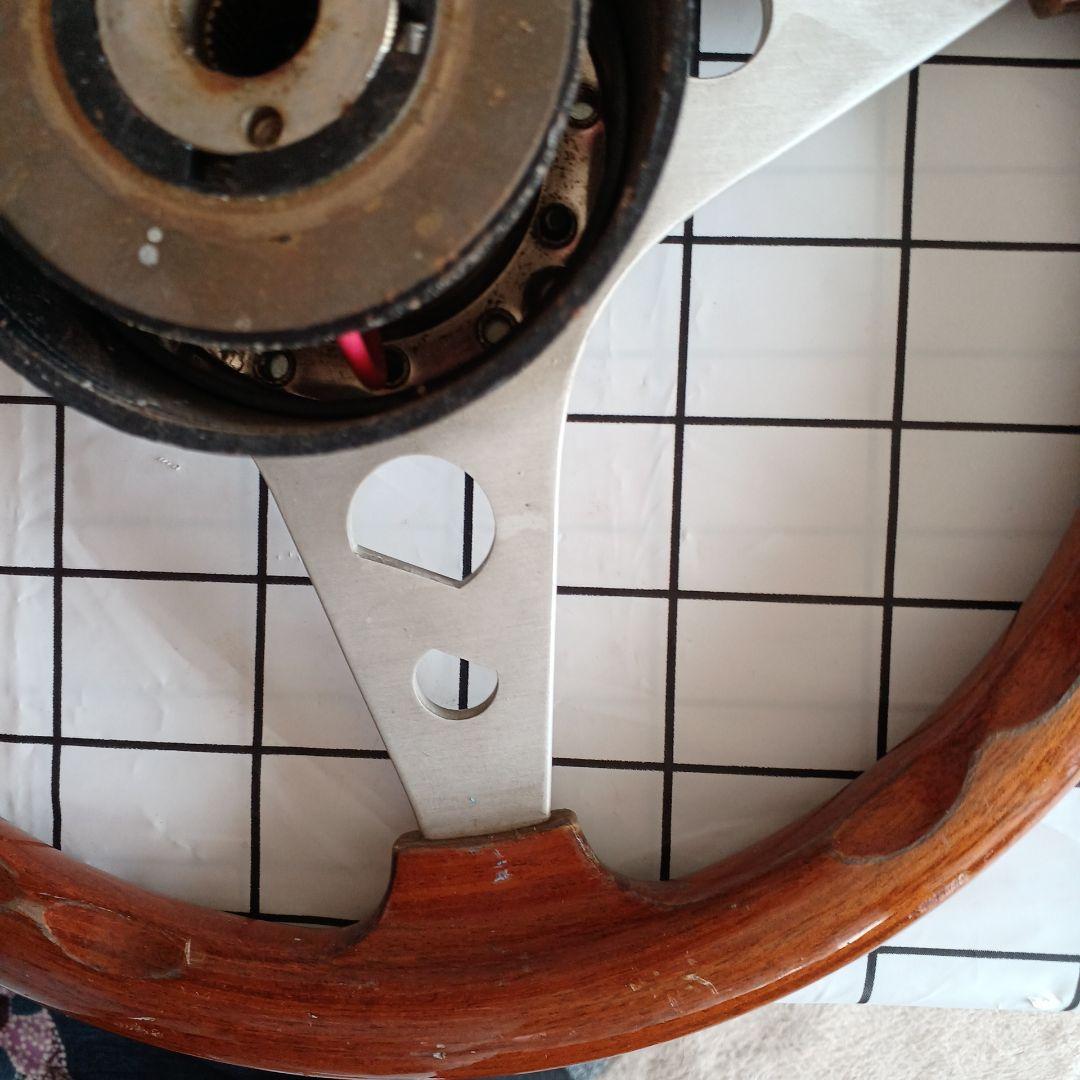 木目調ハンドル　33センチ