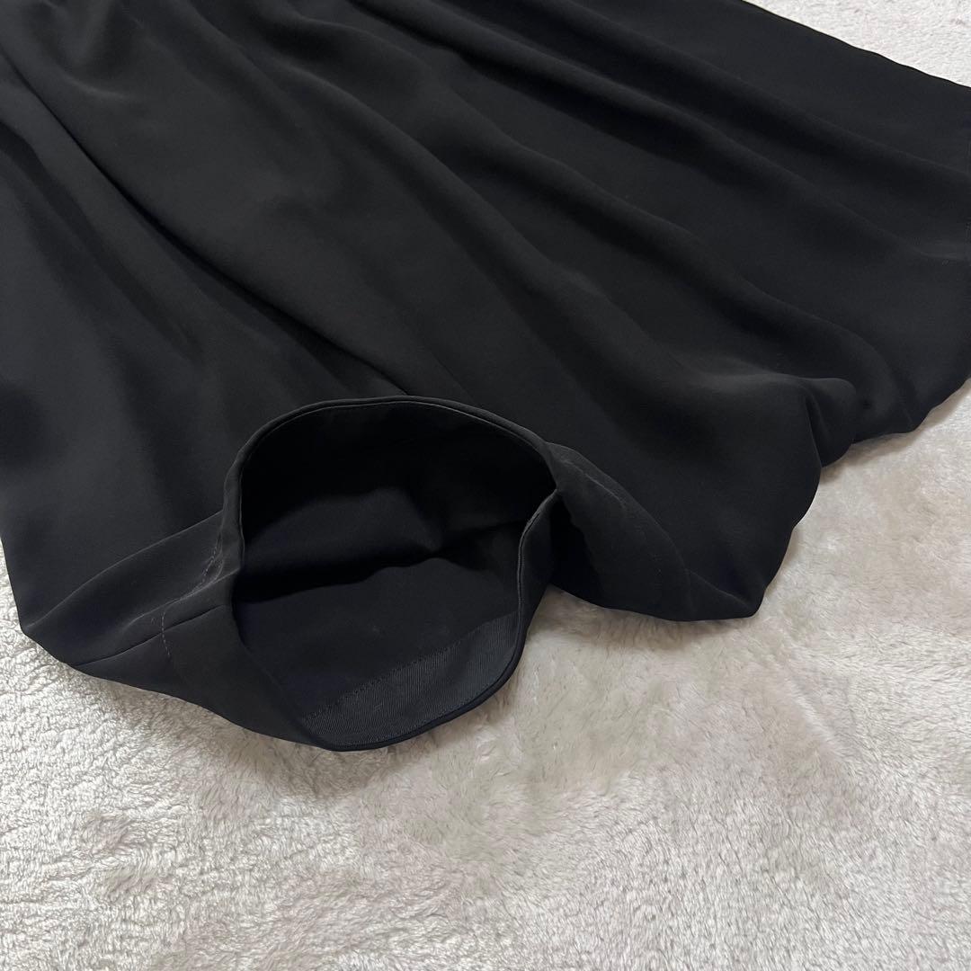 極美品　リミフゥ　ヨウジヤマモト　とろみ素材　ドレープ　タック　サルエルパンツ