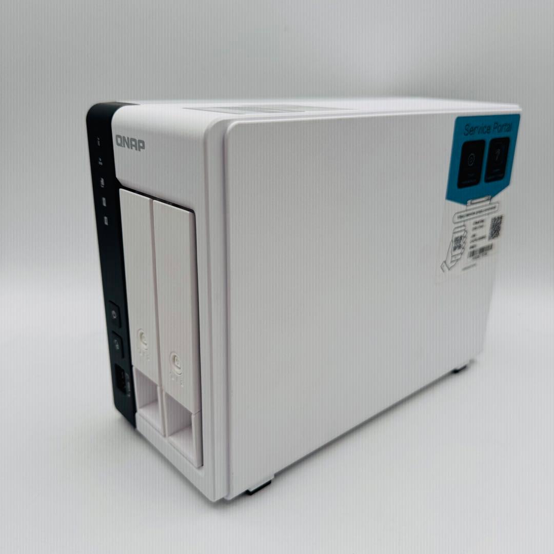 【美品】QNAP TS-216G 2-bay NAS 4GB RAM