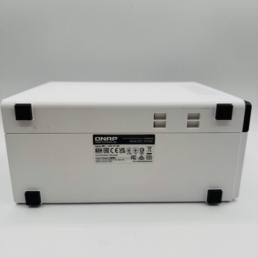 【美品】QNAP TS-216G 2-bay NAS 4GB RAM