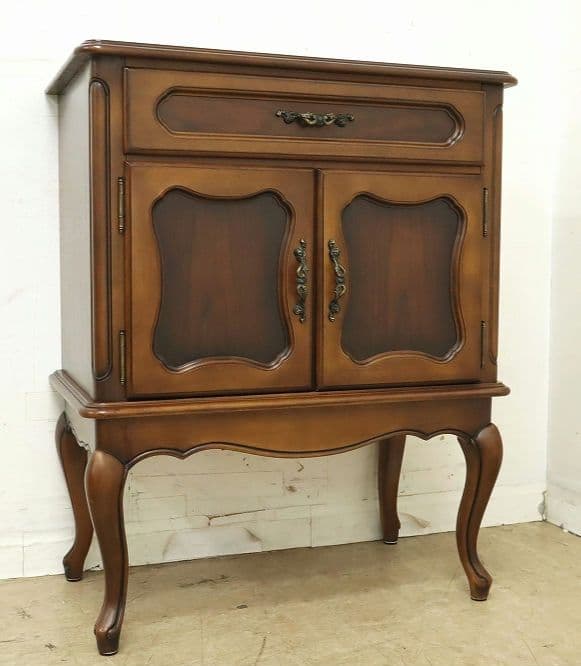 【H.shop】カリモク【コロニアル】猫脚 キャビネット・サイドボード