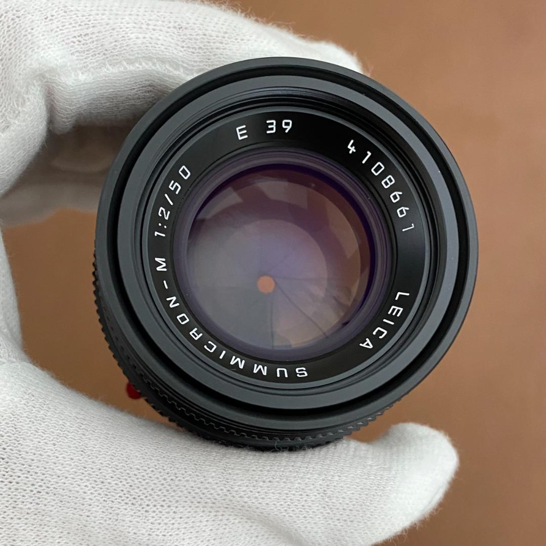 レンズ(単焦点) Summicron M50mm f2.0 Black 11826 6bit