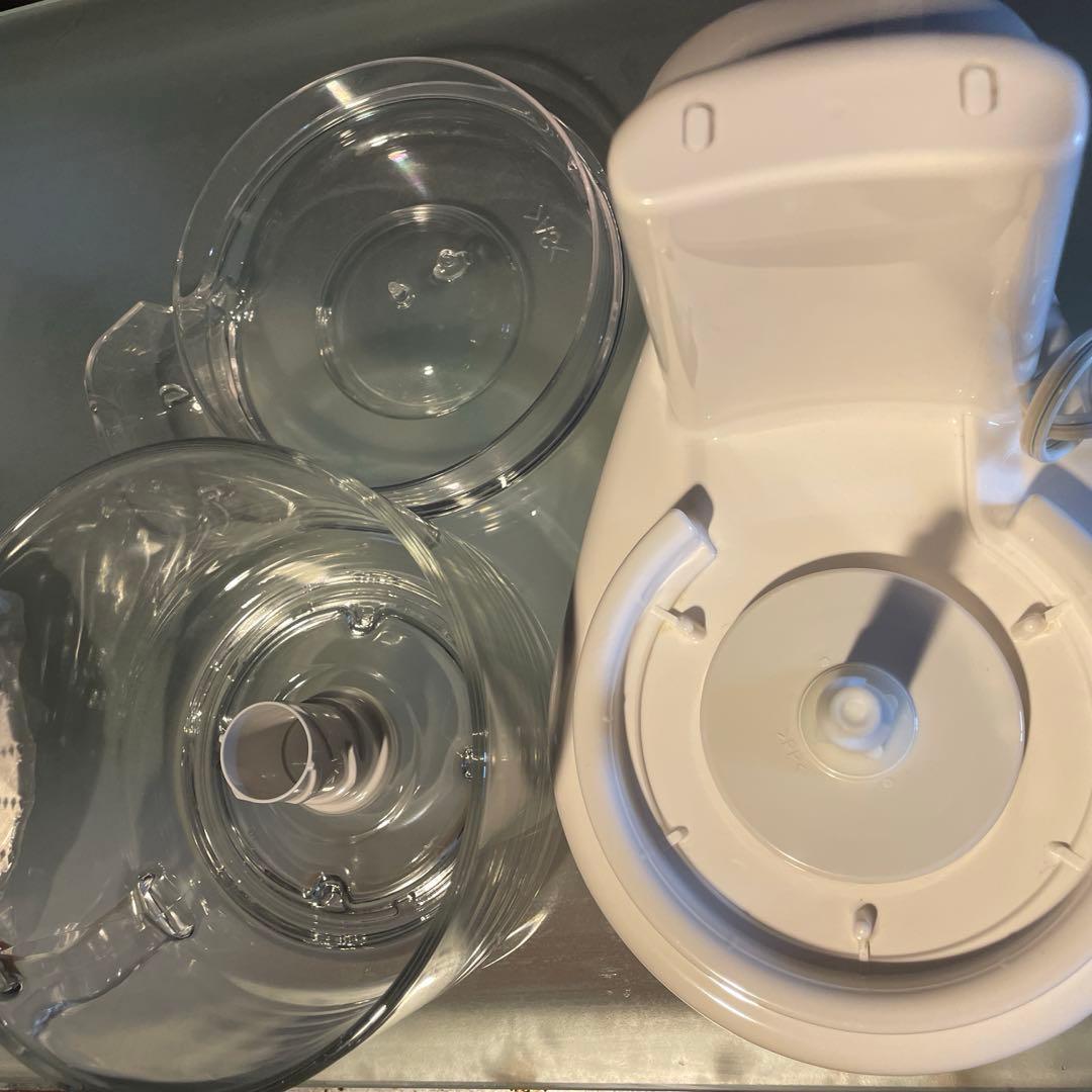 【美品】パナソニック　フードプロセッサー　MK-K48P ホワイト