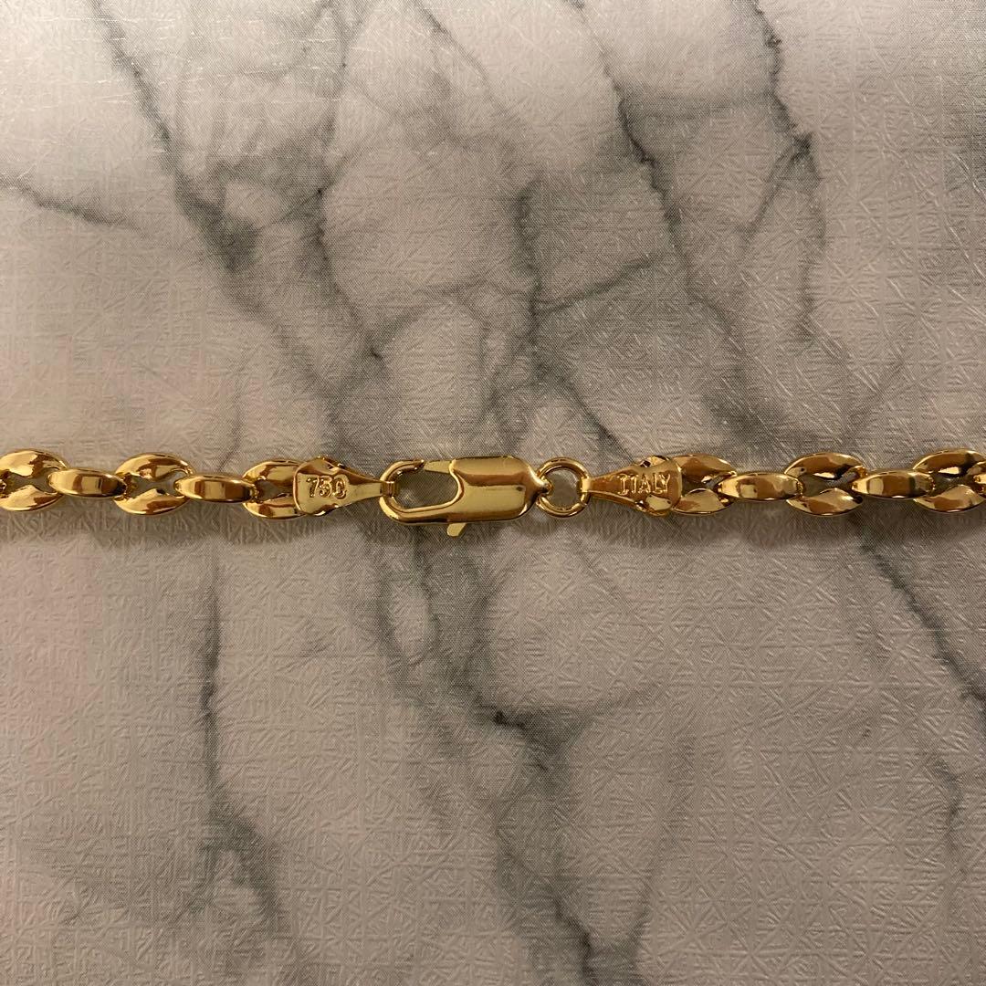 遺品整理　750刻印　ネックレス　60cm