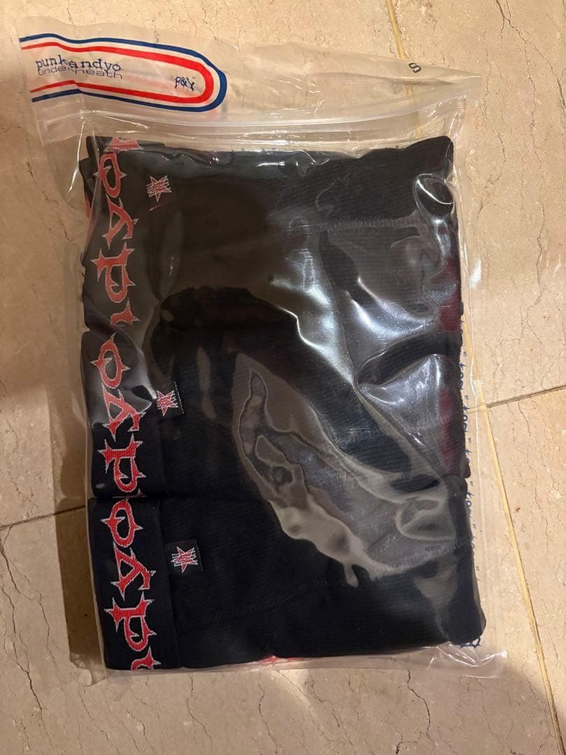 【3枚】Punkandyo RED ボクサーパンツ S