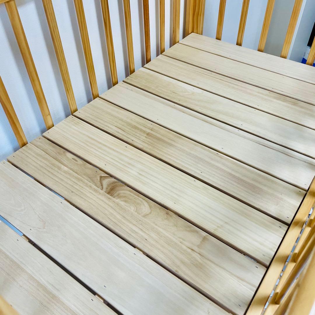 ※直接引取り限定※カトージ　ベビーベッド　ハイタイプ