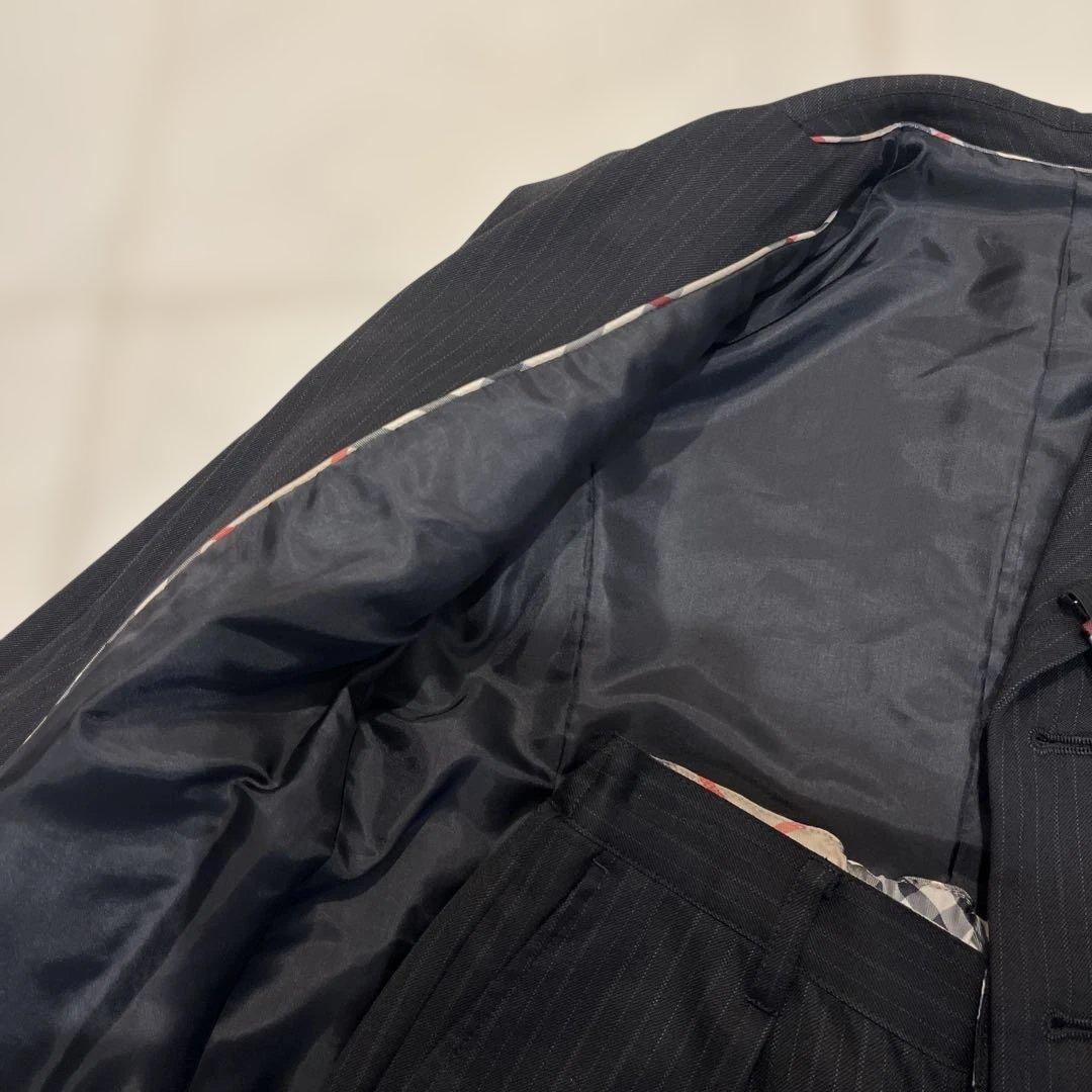 バーバリー　フォーマルスーツ ストライプ110