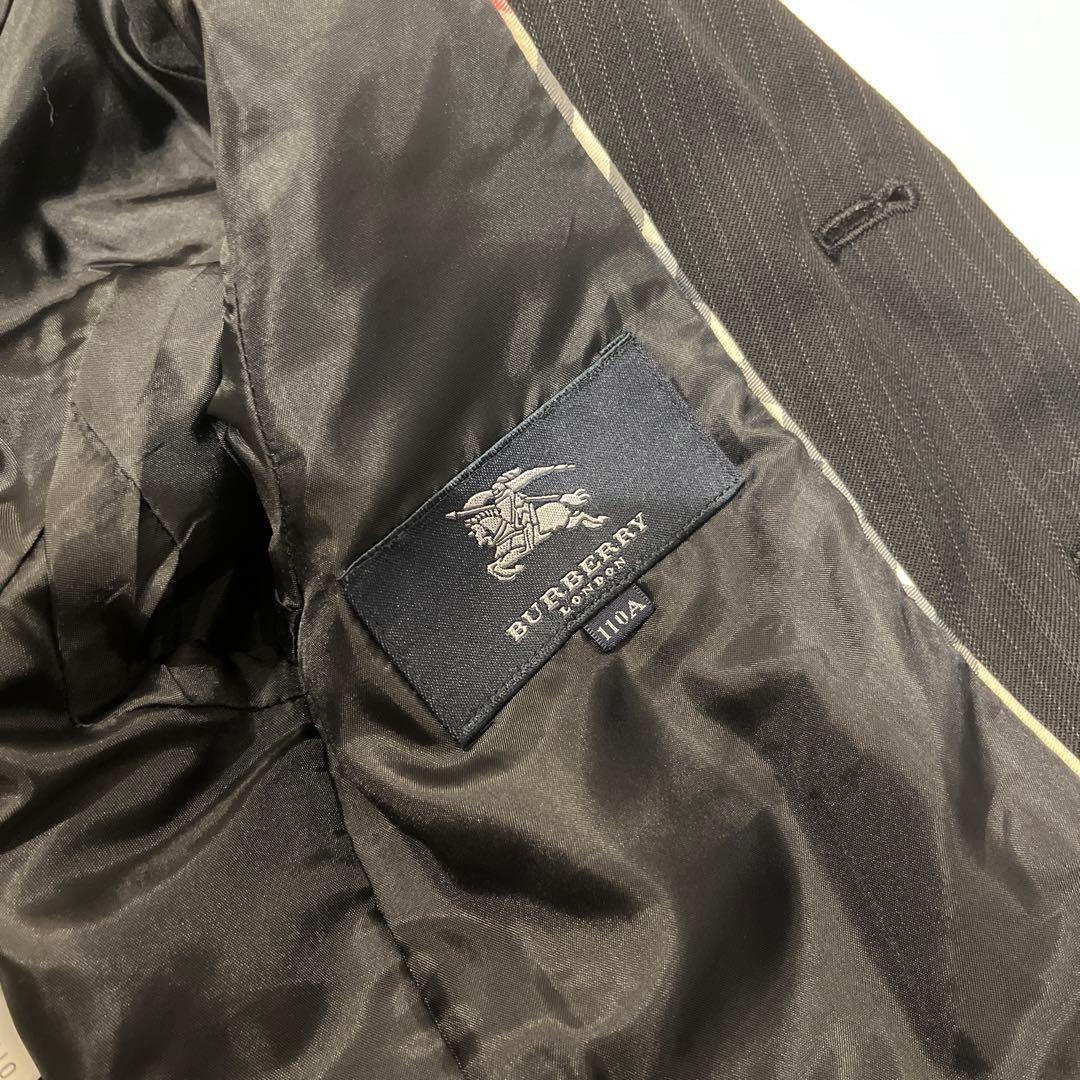 バーバリー　フォーマルスーツ ストライプ110