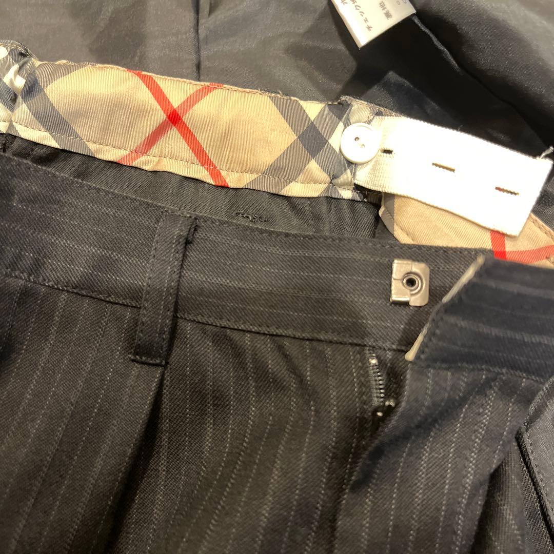 バーバリー　フォーマルスーツ ストライプ110