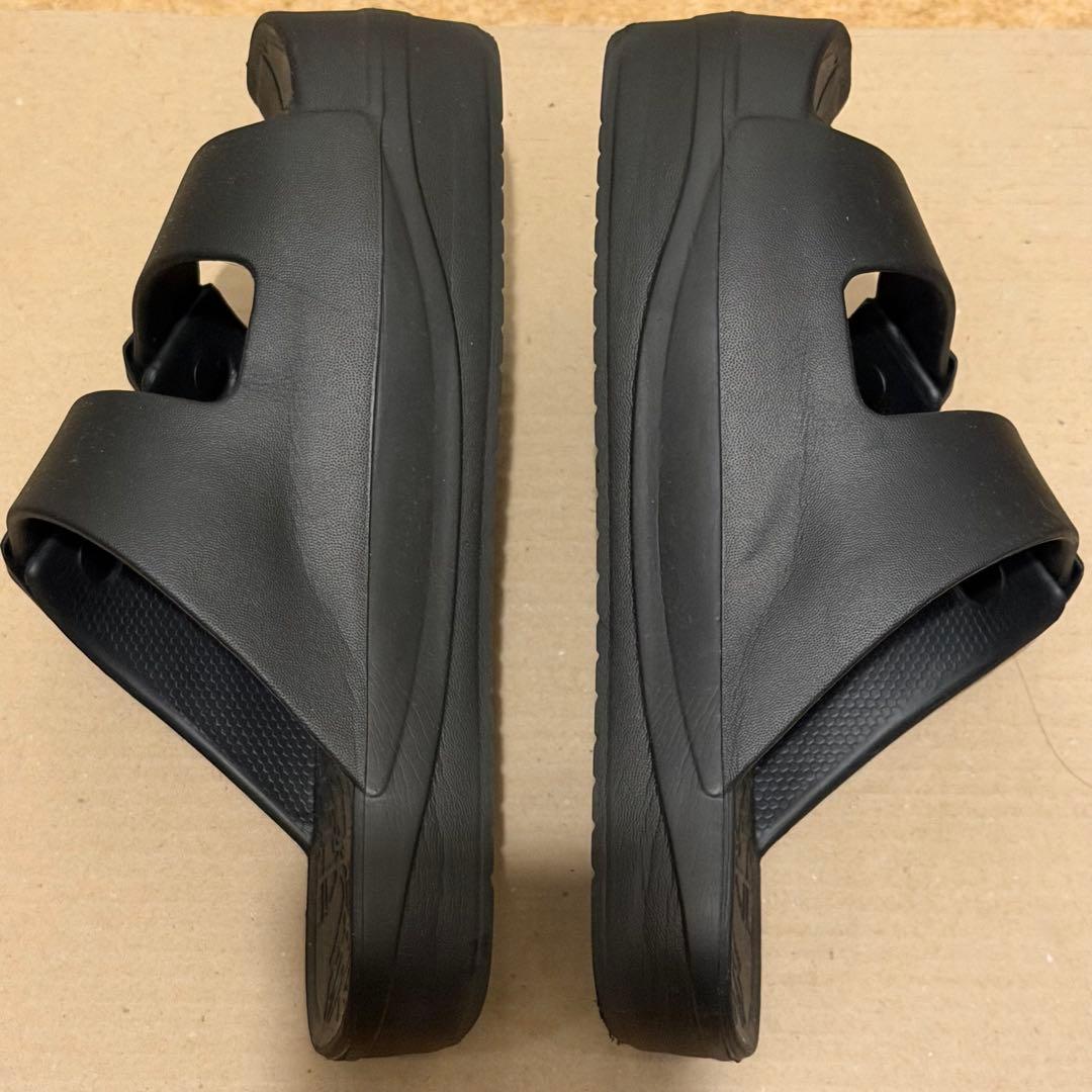 ラクバキ racbaki イージーサンダル ラップ ブラック Sサイズ