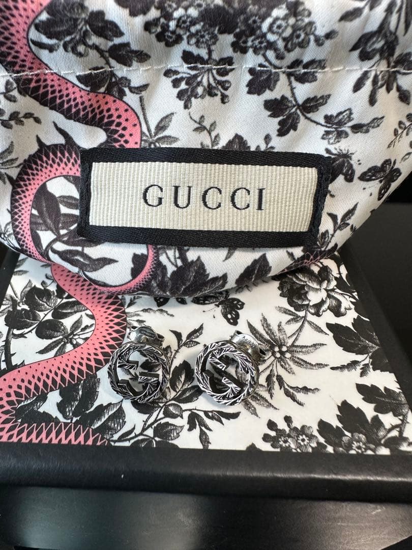 グッチ GUCCI ピアス シルバー925製