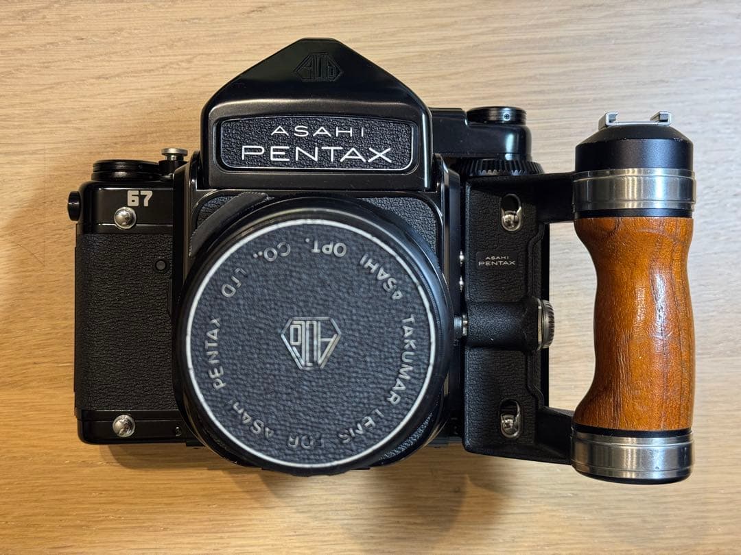 完動品　ペンタックス 67 TTL 後期型 + 105 2.4