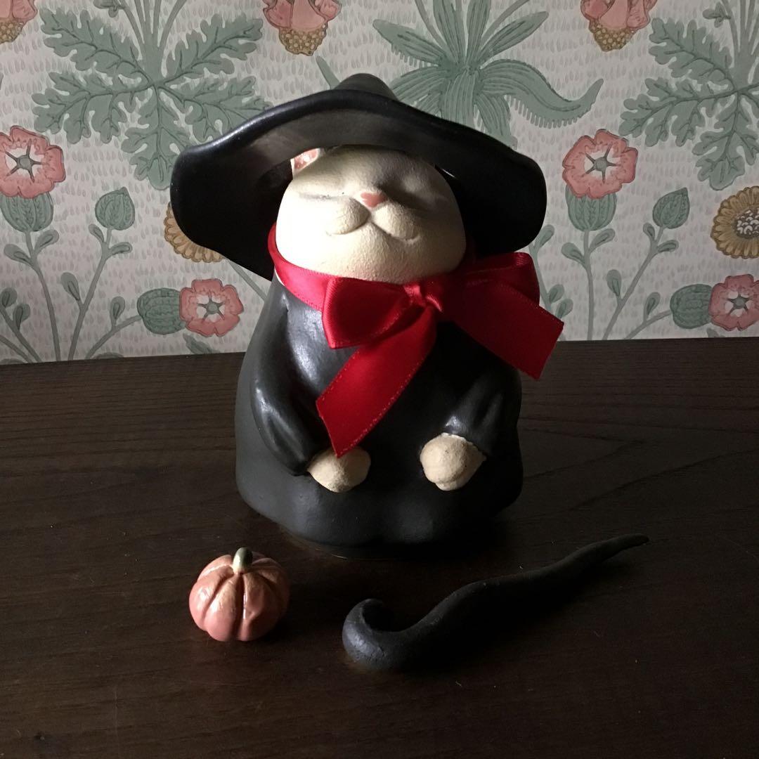 魔女猫さん ψ(｀∇´)ψ 白猫さん　ハロウィン♪