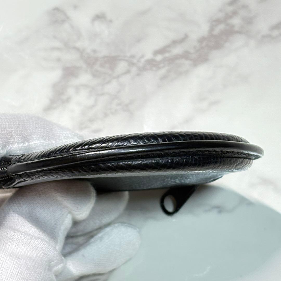 【早い者勝ち】ロエベ ケース レザー ブラック アナグラム #B598