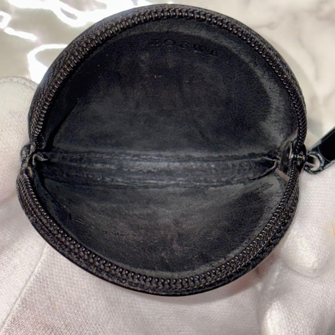 【早い者勝ち】ロエベ ケース レザー ブラック アナグラム #B598