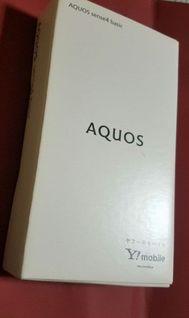 AQUOS sense4 basic　ブラック　Y!mobile新品