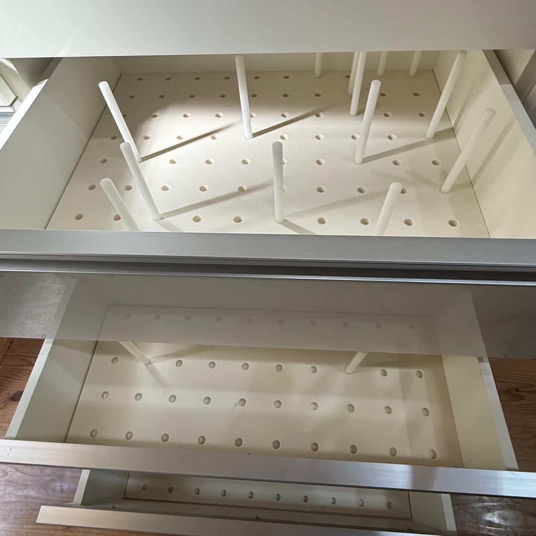 パモウナ 食器棚 キッチンボード 高級 送料込！