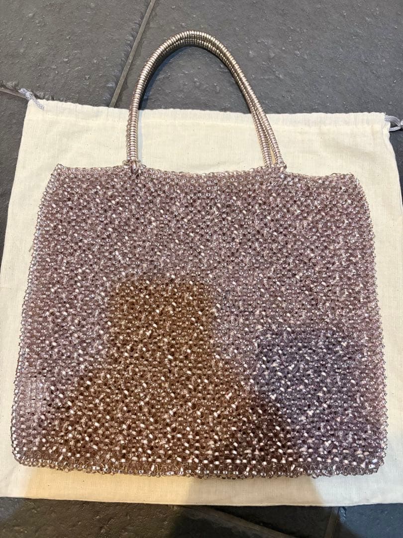 アンテプリマ　ハンドバッグ　リボン　ピンク