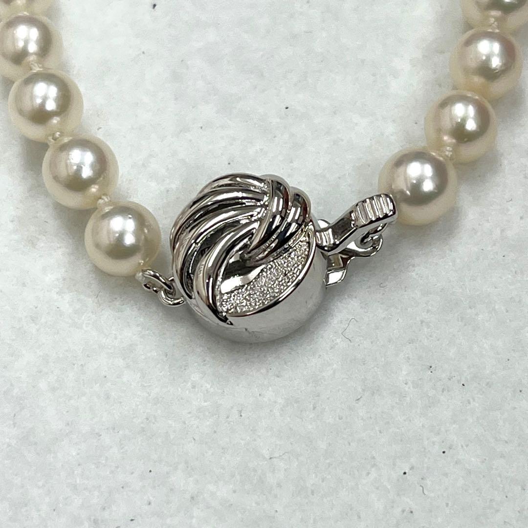 【T】売り尽くし✨パールネックレス silver刻印あり　２点おまとめ