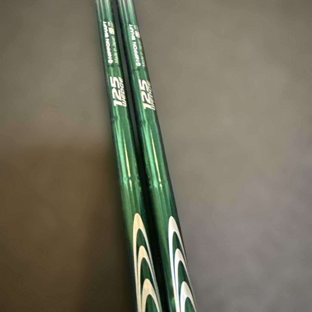 ゴルフシャフトMODUS3 125wedge マスターズカラー２本組
