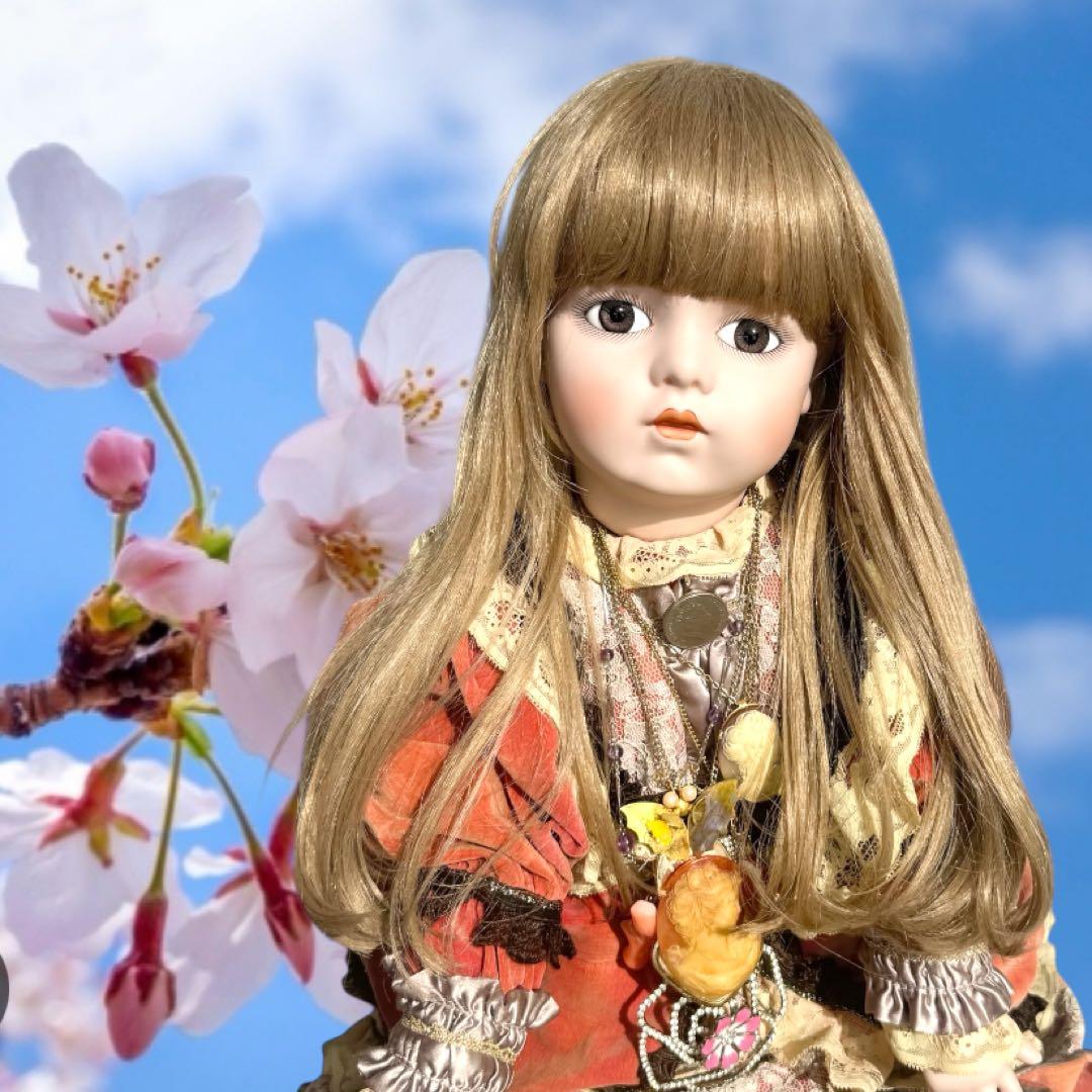 user_a792b3c9 ビスクドール ブリュ ジュン 証明書付き 桜色