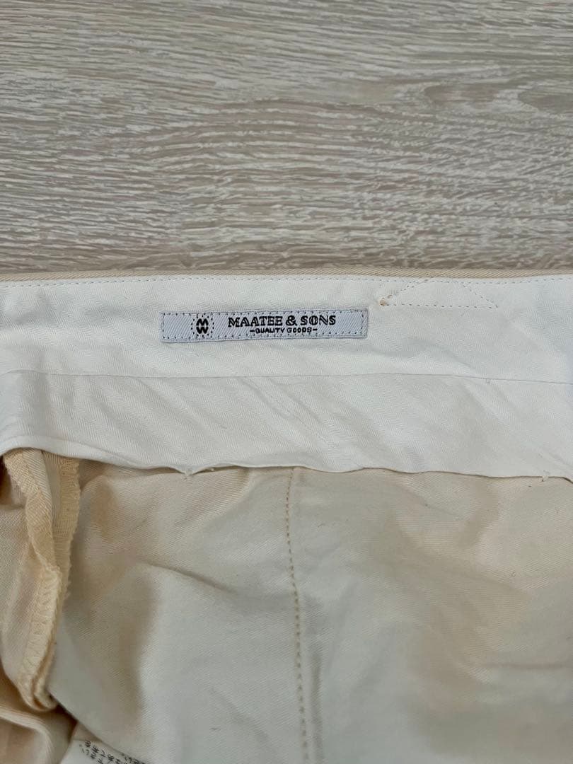 【MAATEE AND SONS】PIPED-CHINO