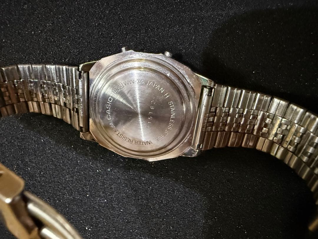 【希少】CASIO WW-34 water resist 50M