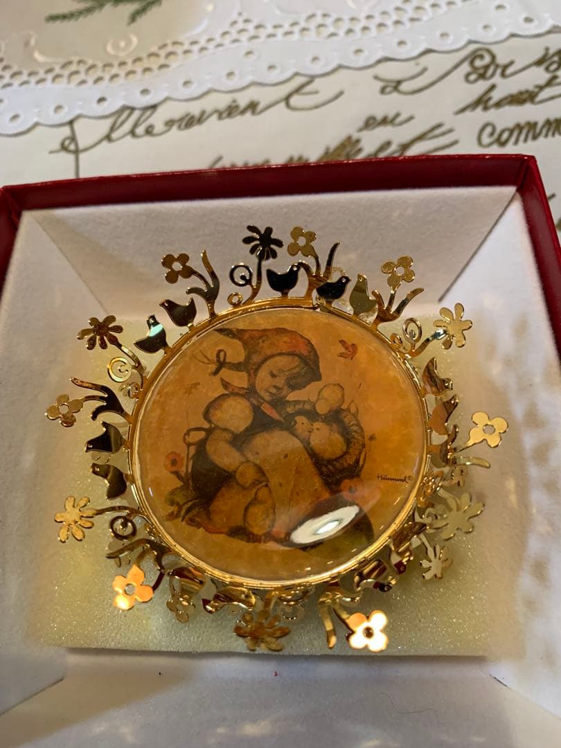 ゲーベル人形　ビンテージ24金仕上クリスマスオーナメントコレクション6個セット！