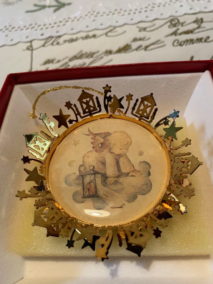 ゲーベル人形　ビンテージ24金仕上クリスマスオーナメントコレクション6個セット！