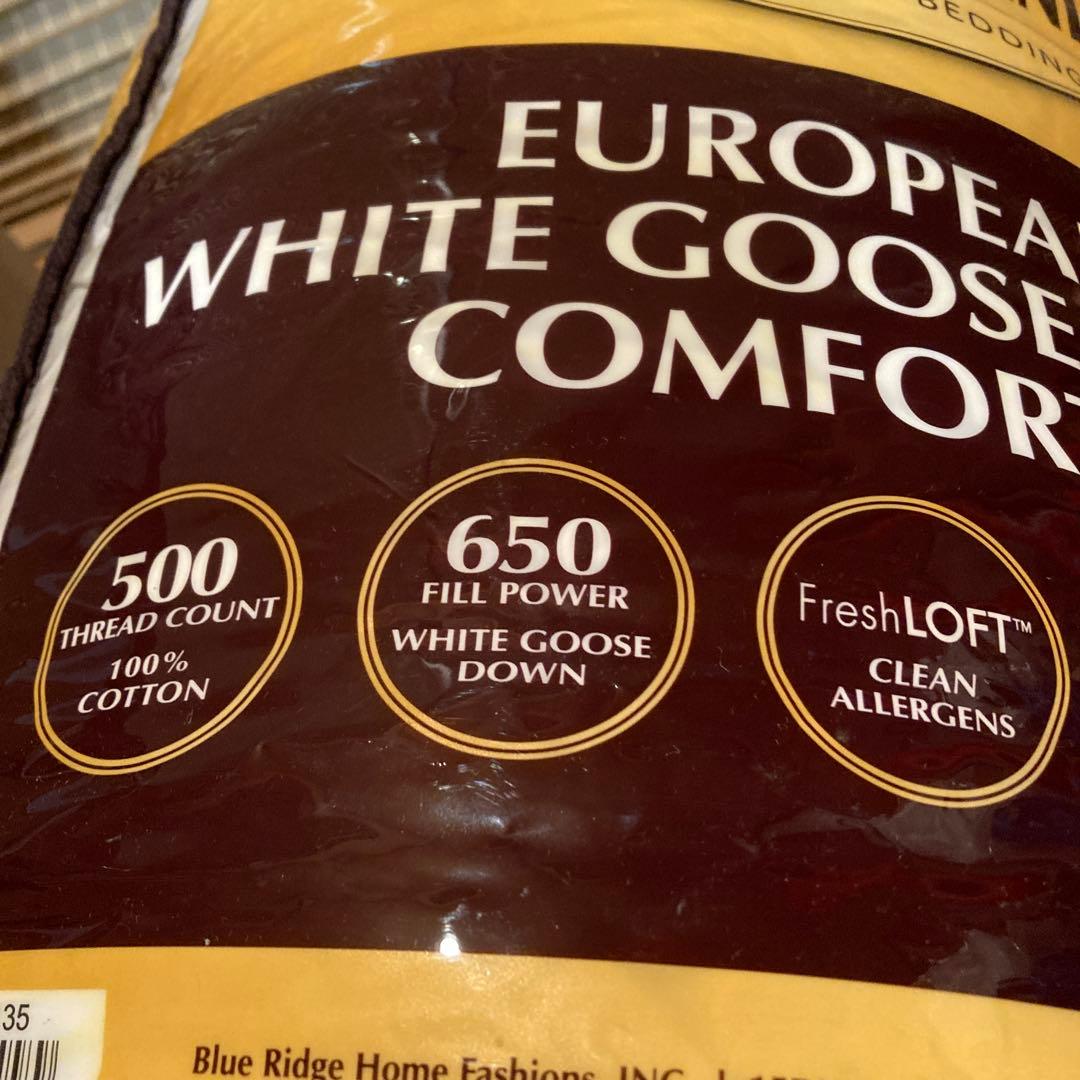 コストコ HOTEL GRAND ホワイトグースダウン掛け布団 クイーンサイズ