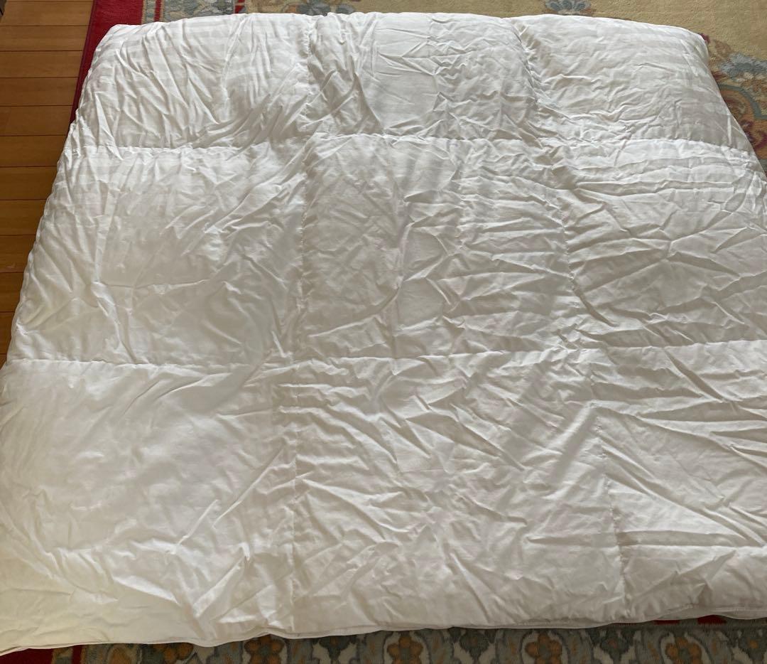コストコ HOTEL GRAND ホワイトグースダウン掛け布団 クイーンサイズ