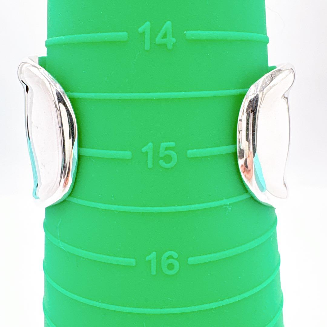 極美品 付属品付き ティファニー ボーンカフ スモール バングル シルバー925