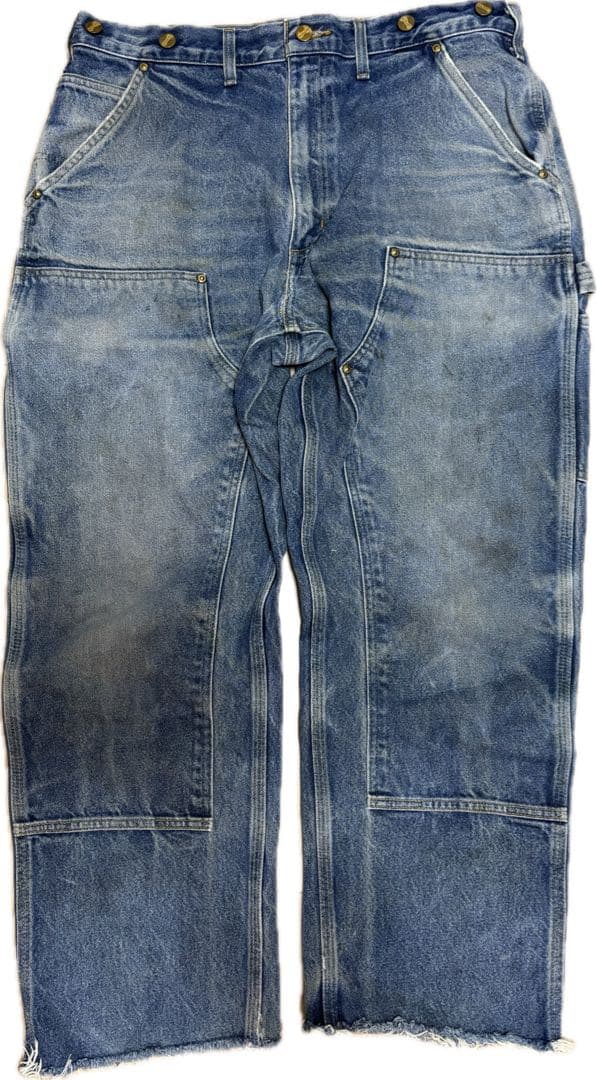 【00s/メキシコ製】Carhartt ダブルニーペインターデニムパンツ